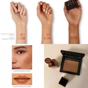 Nars mini bronzer and lip balm in Laguna